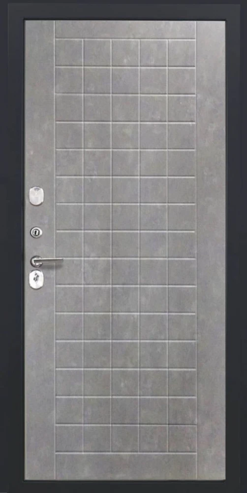 Входная дверь ДвериПРО Л-45 ФЛ-256 (10мм, Бетон пепельный) DPRO227595 внутренняя сторона